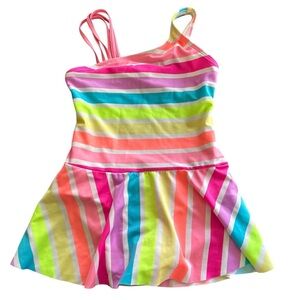 Cat & Jack | Colorful Striped Kids Swim Dress
